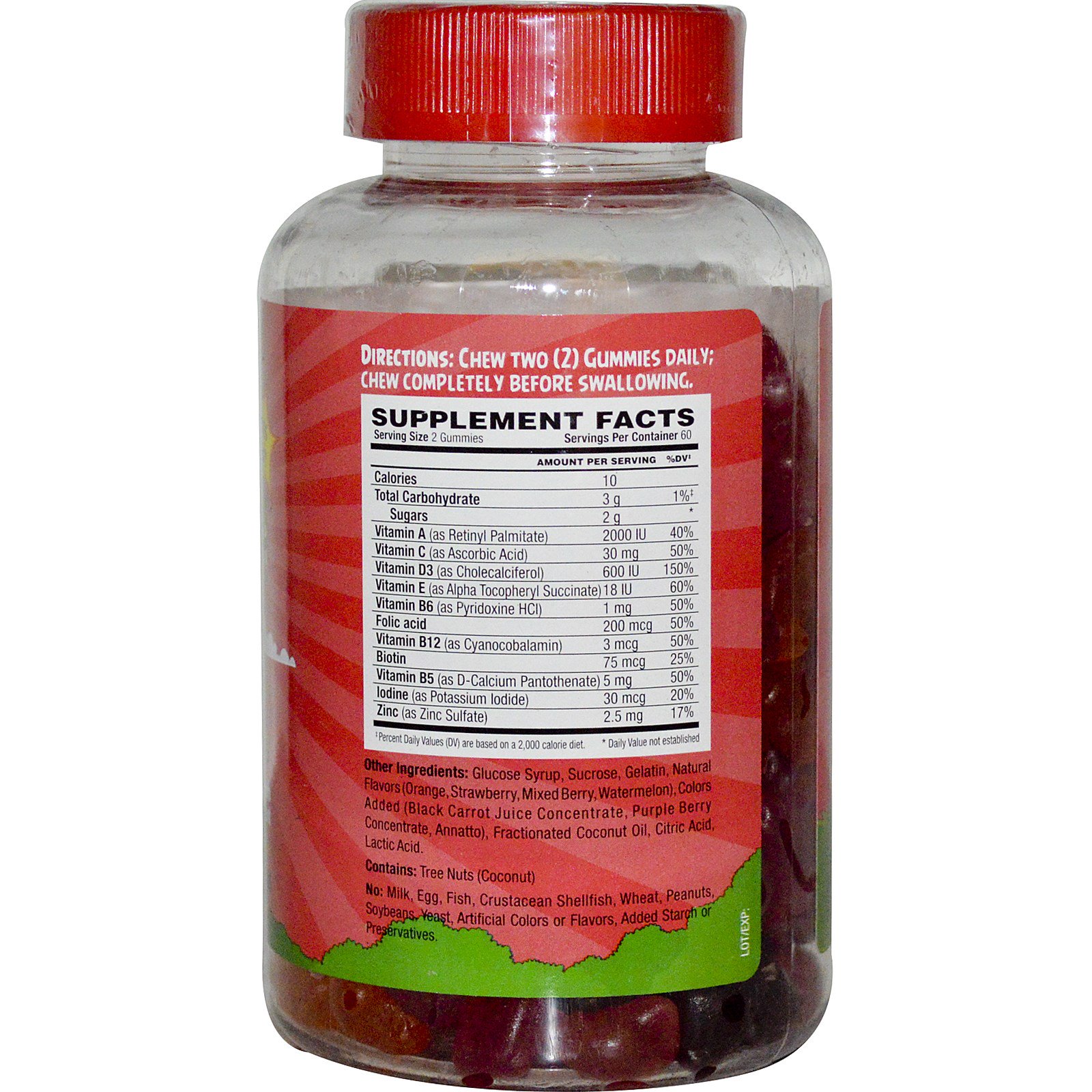 Natrol, Angry Birds Kid's Vitamin Gummies, 120 Gummies iHerb