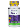 Natrol, Biotina, Concentración máxima, Fresa, 10.000 mcg, 60 comprimidos