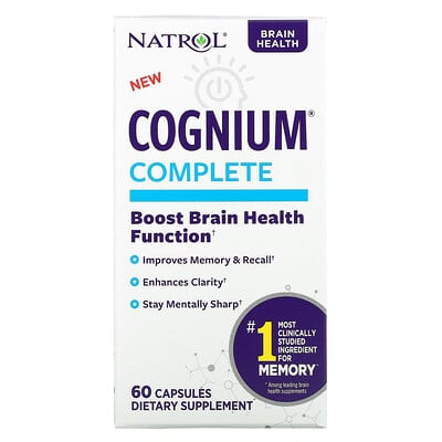 Natrol Cognium Complete, 60 Capsules