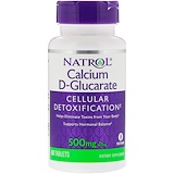 Отзывы о Natrol, Кальция D-глюкарат, 500 мг, 60 таблеток