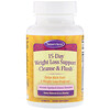 Nature's Secret, 15-Day Weight Loss Support, Cleanse & Flush, 60 Tablets