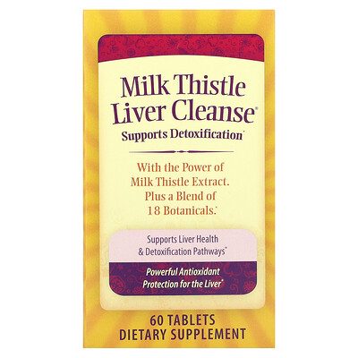 

Nature's Secret, Milk Thistle Liver Cleanse, 60 Tablets