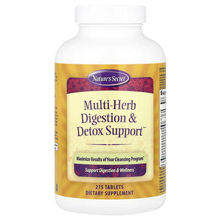 Nature's Secret, Multi-Herb Digestion & Detox Support™, 275 Tablet