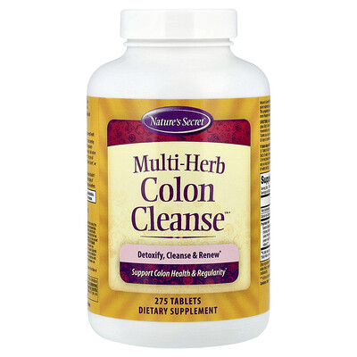 Product Image for Nature's Secret, Multi-Herb Colon Cleanse , 275 Tablets