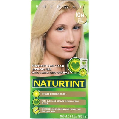 Naturtint Permanent Hair Color, 10N Light Dawn Blonde, 5.6 fl oz (165 ml)