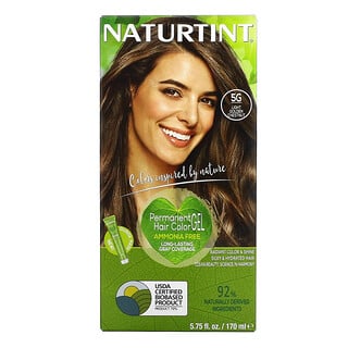 Naturtint, جل صبغة شعر دائمة، كستنائي ذهبي فاتح 5G‏، 5.75 أونصة سائلة (170 مل)