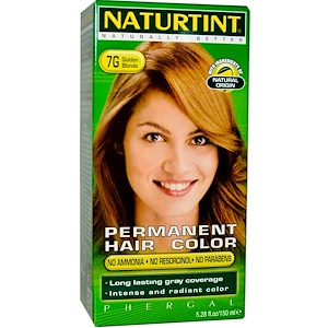 Отзывы о Натуртинт, Permanent Hair Color, 7G Golden Blonde, 5.28 fl oz (150 ml)