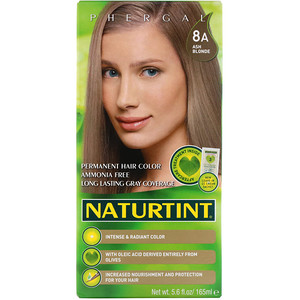 Отзывы о Натуртинт, Permanent Hair Color, 8A Ash Blonde, 5.6 fl oz (165 ml)