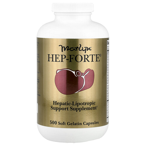 Naturally Vitamins, Marlyn®, Hep-Forte®, 500 Gelatine-Weichkapseln