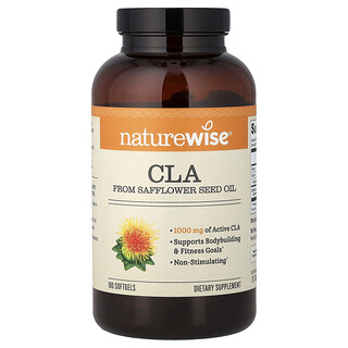 NatureWise, CLA , 180 měkkých kapslí