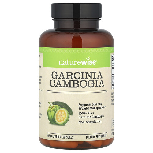 Naturewise Garcinia Cambogia, 90 Vegetarian Capsules
