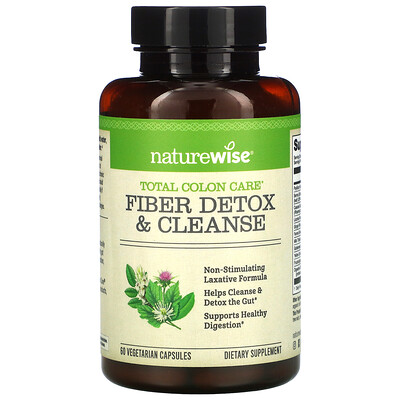 

NatureWise Fiber Detox & Cleanse 60 Vegetarian Capsules