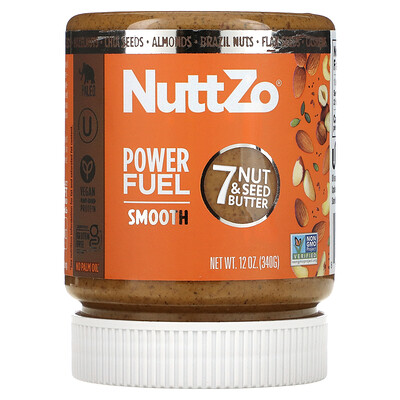 

Nuttzo Power Fuel, масло из 7 орехов и семян, кремовая текстура, 340 г (12 унций)