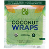 Organic Coconut Wraps, Moringa, 5 Wraps (14 g) Each