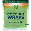 NUCO, Organic Coconut Wraps, Moringa, Bio-Kokosnuss-Wraps, Moringa, 5 Wraps, je 14 g