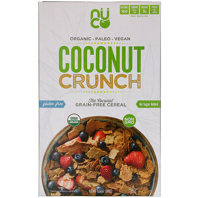 NUCO Coconut Crunch Cereal, 10.58 oz (300 g)