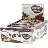 NuGo Nutrition, Органический двойной темный шоколад, 12 органических белковых батончиков, 1,76 унции (50 г) каждый отзывы
