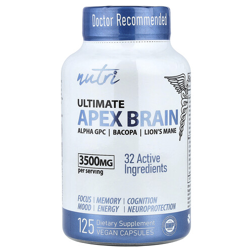 Ultimate Apex Brain - 125 Capsules (25 Servings)