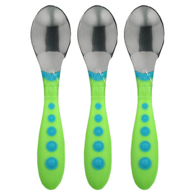 

NUK First Essentials, Kiddy Cutlery Spoons, 18+ Months, 3 Pack