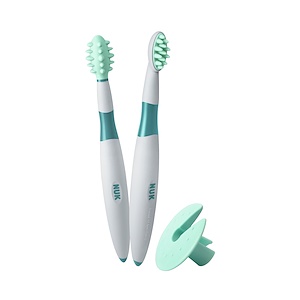 Отзывы о НУК, Grins & Giggles, Training Toothbrush Set, 3+ Months, 1 Set