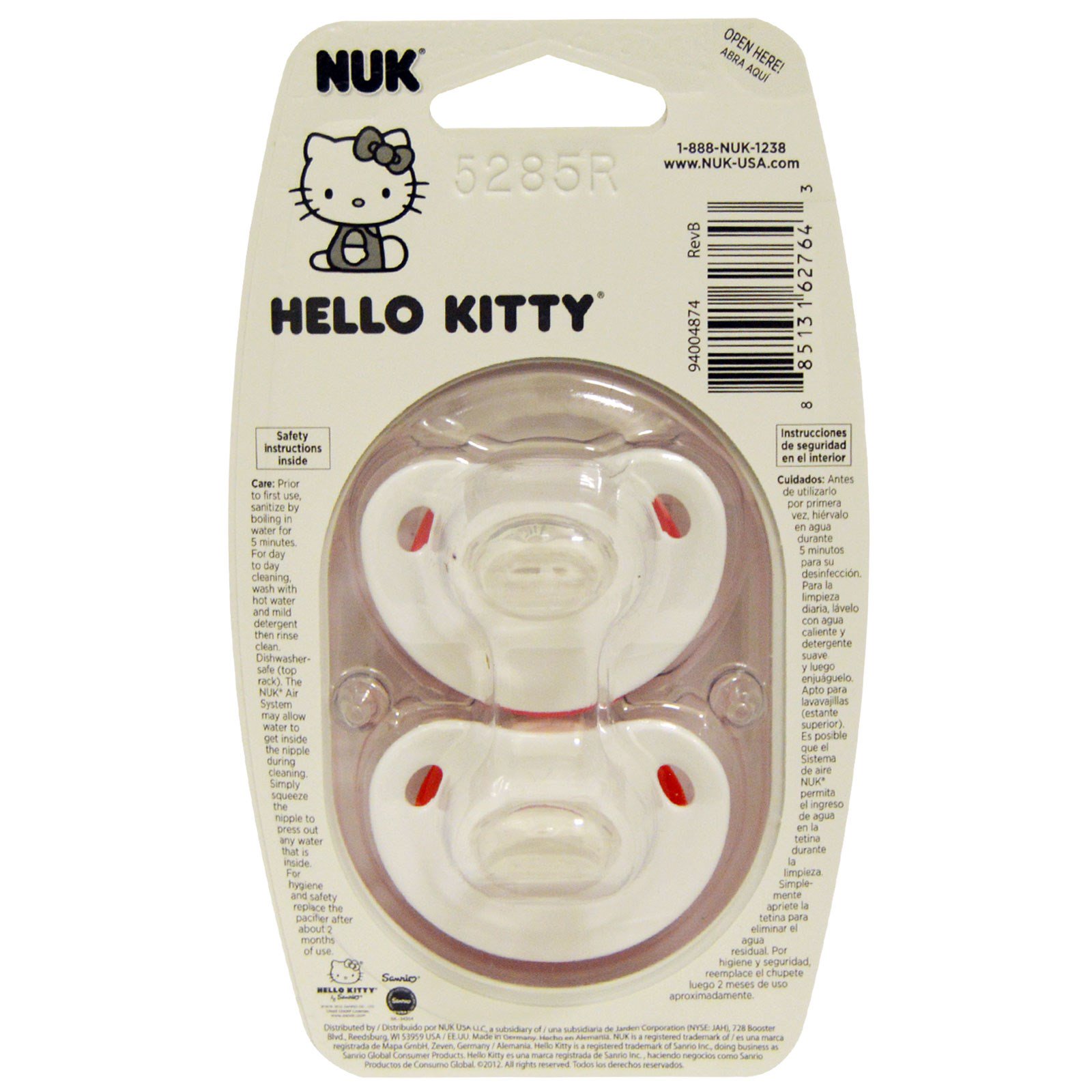sanitize nuk pacifier