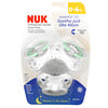 NUK, Orthodontic Pacifier Value Pack,, 0-6 Months, Green, 3 Pack