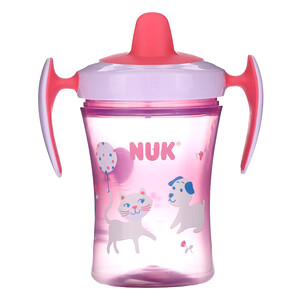 НУК, Evolution Soft Sprout Cup, 6 + Month Up, Pink, 1 Cup, 8 oz (240 ml) отзывы