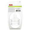NUK, Simply Natural（シンプリーナチュラル）、スローフロー哺乳瓶用乳首、新生児用、乳首2個