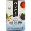 Numi Tea‏, Organic Black Tea, Aged Earl Grey, 18 Tea Bags, 1.27 oz (36 g)