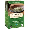 Organic Tea, Green Tea, Mate Lemon, 18 Tea Bags, 1.46 oz (41.4 g)