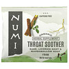 Numi Tea, Organic, Throat Soother, Caffeine Free, 16 Non-GMO Tea Bags, 1.13 oz (32 g)