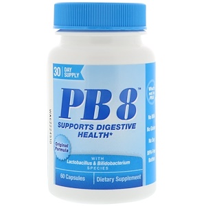 Купить Nutrition Now, PB8, оригинальная формула, 60 капсул  на IHerb