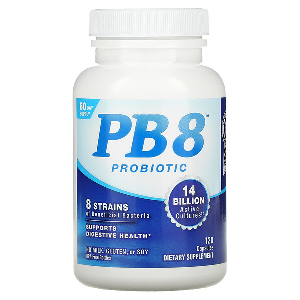 PB 8 Probiotic, 14 Billion, 120 Capsules