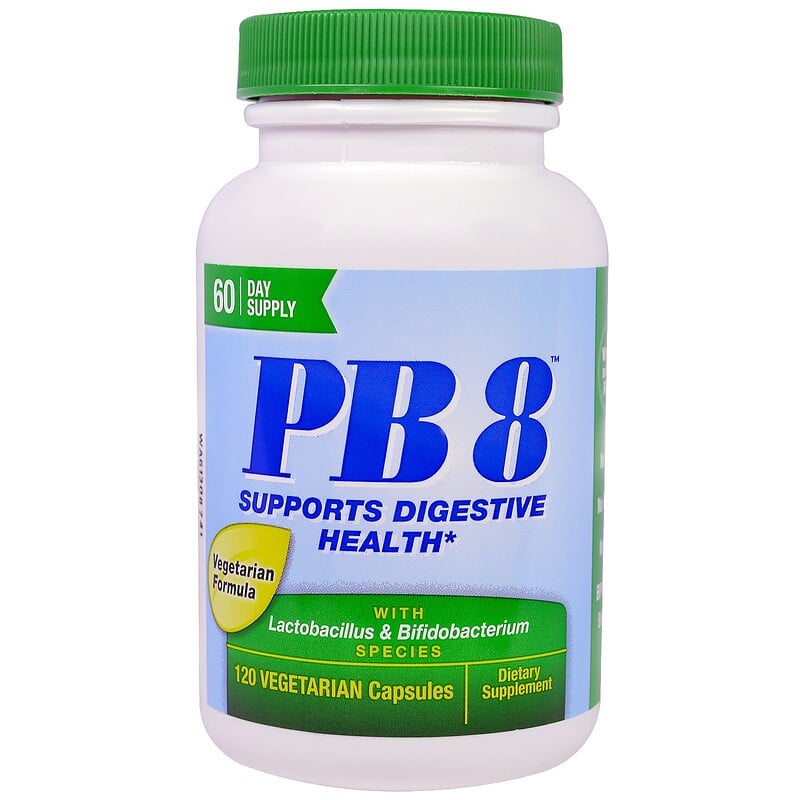 Nutrition Now, PB 8 With Lactobacillus & Bifidobacterium, 120 ...