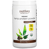 Nutiva‏, غذاء عضوي مثالي، مخفوق بروتين القنب، بالشيكولاته، 16 أوقية (454 جم)