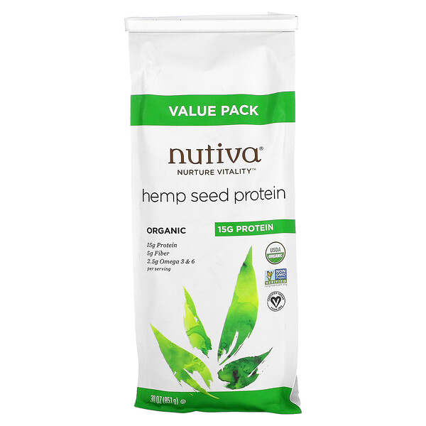 Hemp Seed Protein, 30 oz (851 g)