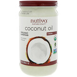 Nutiva, Органическое кокосовое масло, Virgin, 23 жидкие унции (680 мл) отзывы
