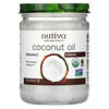 Nutiva, 初榨有機椰子油，14 液量盎司（414 毫升）