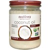 Органический суперпродукт, кокосовое масло, Virgin, 15 жидкой унции (444 мл)
