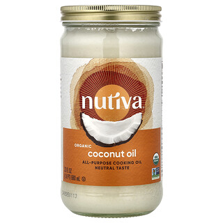 Nutiva, Økologisk kokosolie, 680 ml