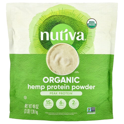 Nutiva Organic Hemp Protein Powder, 3 lb (1.36 kg)
