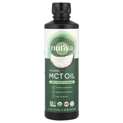 Nutiva, Bio-MCT-Öl, 473 ml (16 fl. oz.)