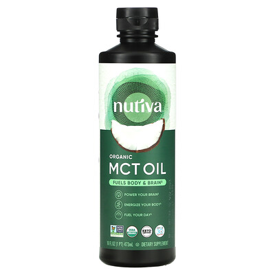 Nutiva органическое масло MCT 473 мл (16 жидк. унций)