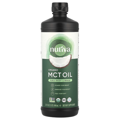 Nutiva, Organic MCT Oil, Bio-MCT-Öl, 946 ml (32 fl. oz.)