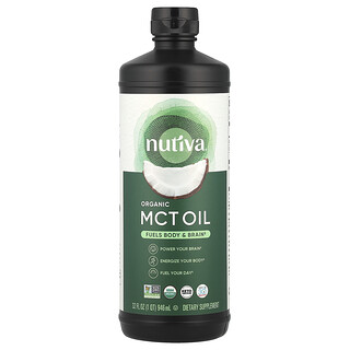 Nutiva, Bio MCT olaj, 946 ml