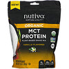 Нутива, Organic MCT Protein, смесь коктейлей на растительной основе, ваниль, 390 г (13,76 унции)