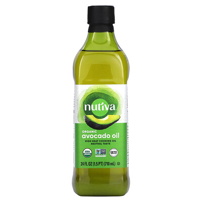 

Nutiva Organic Avocado Oil 24 fl oz (710 ml)