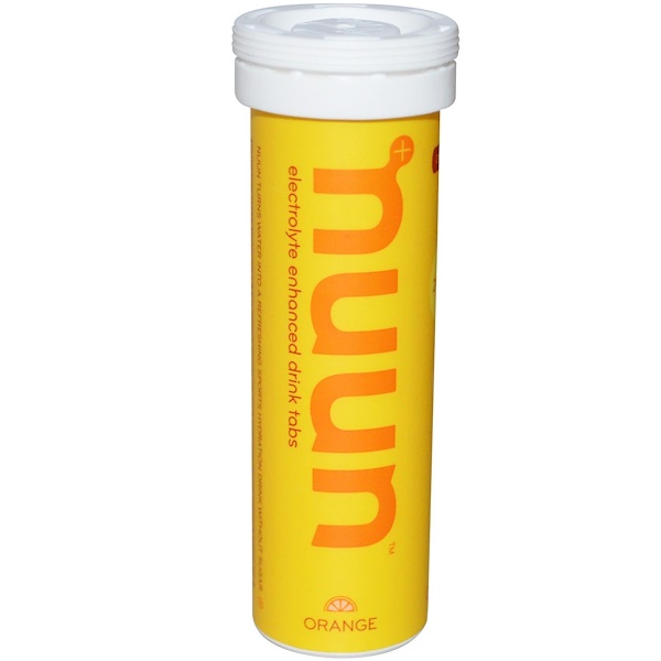 Nuun, Таблетки для приготовления напитка с электролитами с апельсиновым вкусом, 12 таблеток, (55 г) (Discontinued Item) 