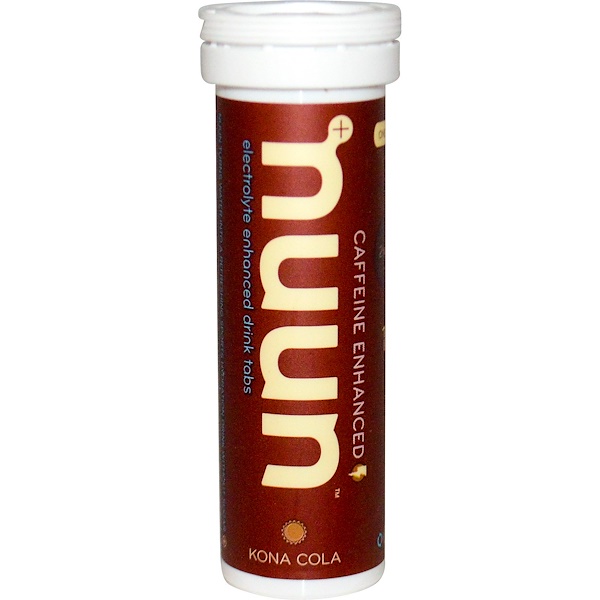Nuun, Electrolyte Enhanced Drink Tabs, Kona Cola, 12 Tablets (Discontinued Item) 