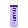 Nuun, Suplemento Efervescente de Eletrólitos, Uva, 10 pastilhas
